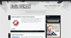 Desktop Screenshot of fatihduman.net